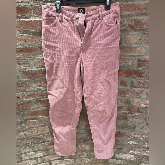 Urban Outfitters, Mom High Rise, Pink Corduroy Pants, Size 29 - Picture 1 of 3